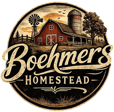 Boehmer's Hillside Homestead Logo